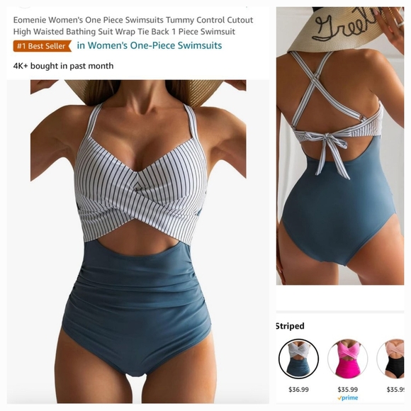 One Piece Swimsuit - Picture 3 of 3